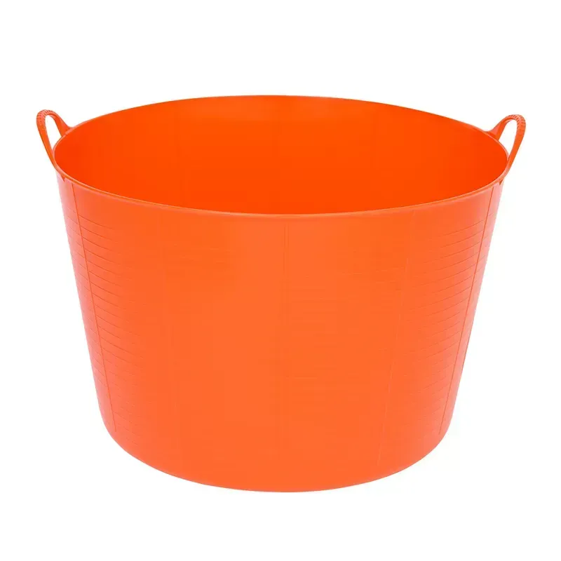 Red Gorilla X-Large 75lt Flexible Tubtrug in Orange