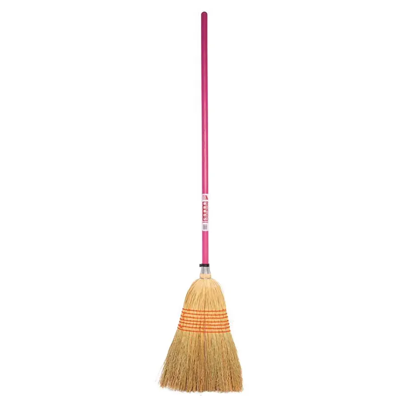 Faulks & Cox Red Gorilla Large Corn Broom In Pink