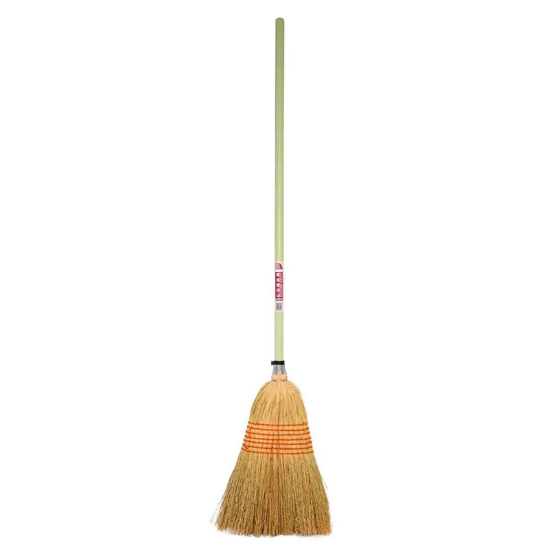 Faulks & Cox Red Gorilla Large Corn Broom In Pistachio