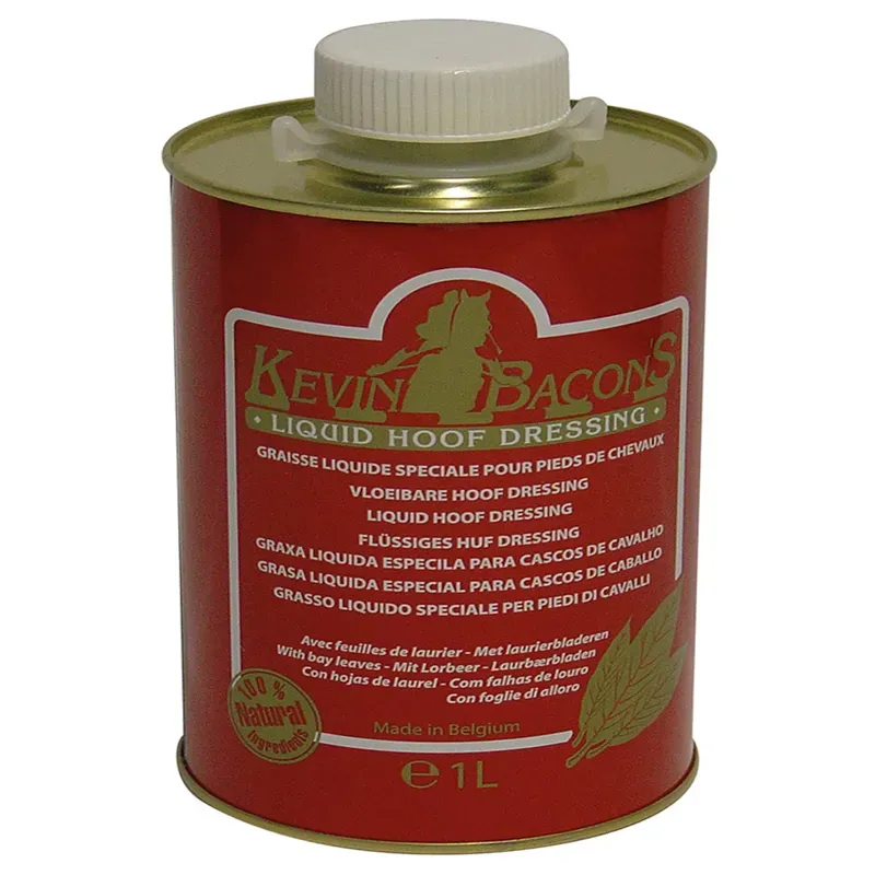 Kevin Bacons 1lt Liquid Hoof Dressing in Red