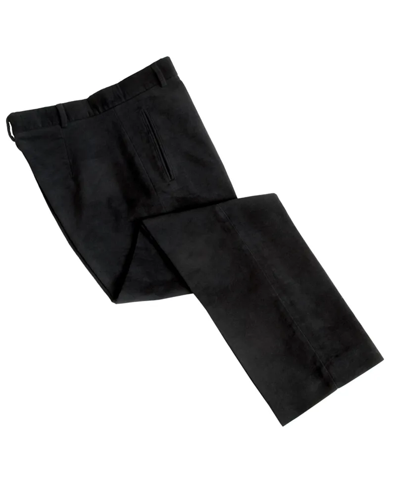 Hoggs of Fife Ladies Moleskin Trousers Black