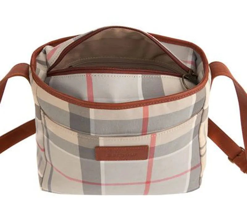 Barbour Ladies Tartan Cross Body Bag in Summer Dress Tartan-1