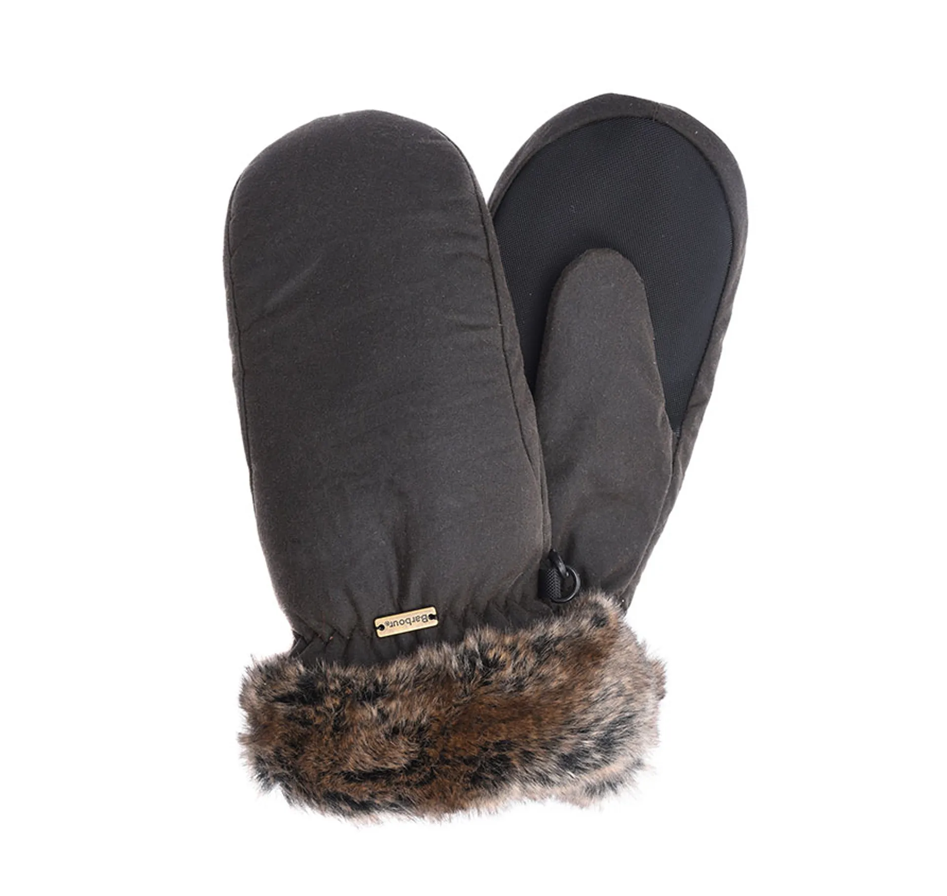 Barbour Women's Fur Trim Mitt main image 1