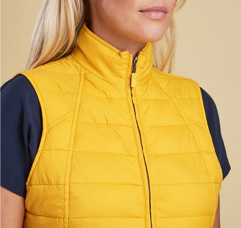 Barbour Iris Gilet in Yellow