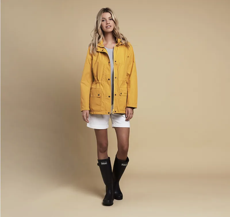 Barbour Cirrus Jacket in Yellow