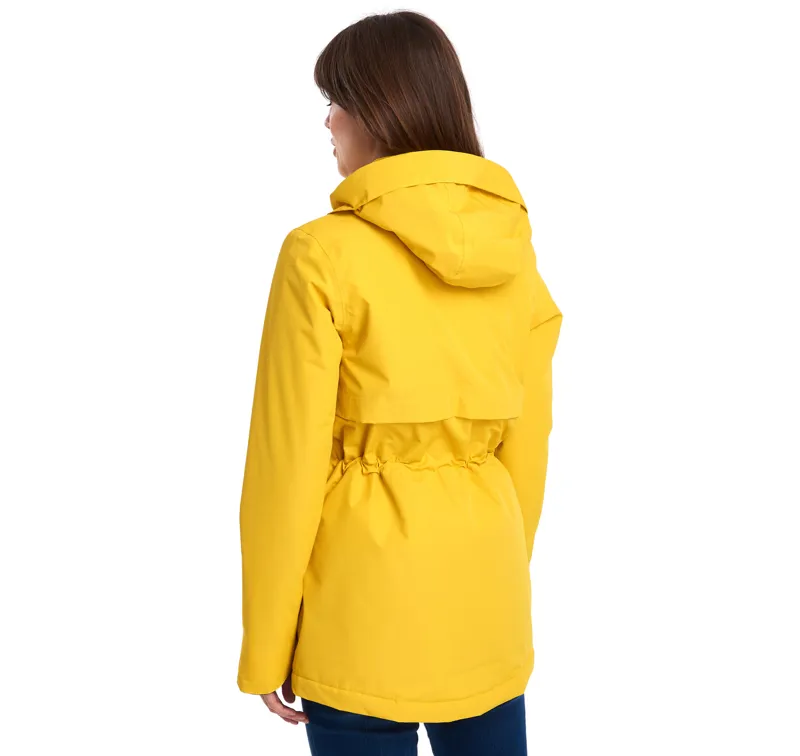 Barbour Crest Jacket in Sulpher Yellow