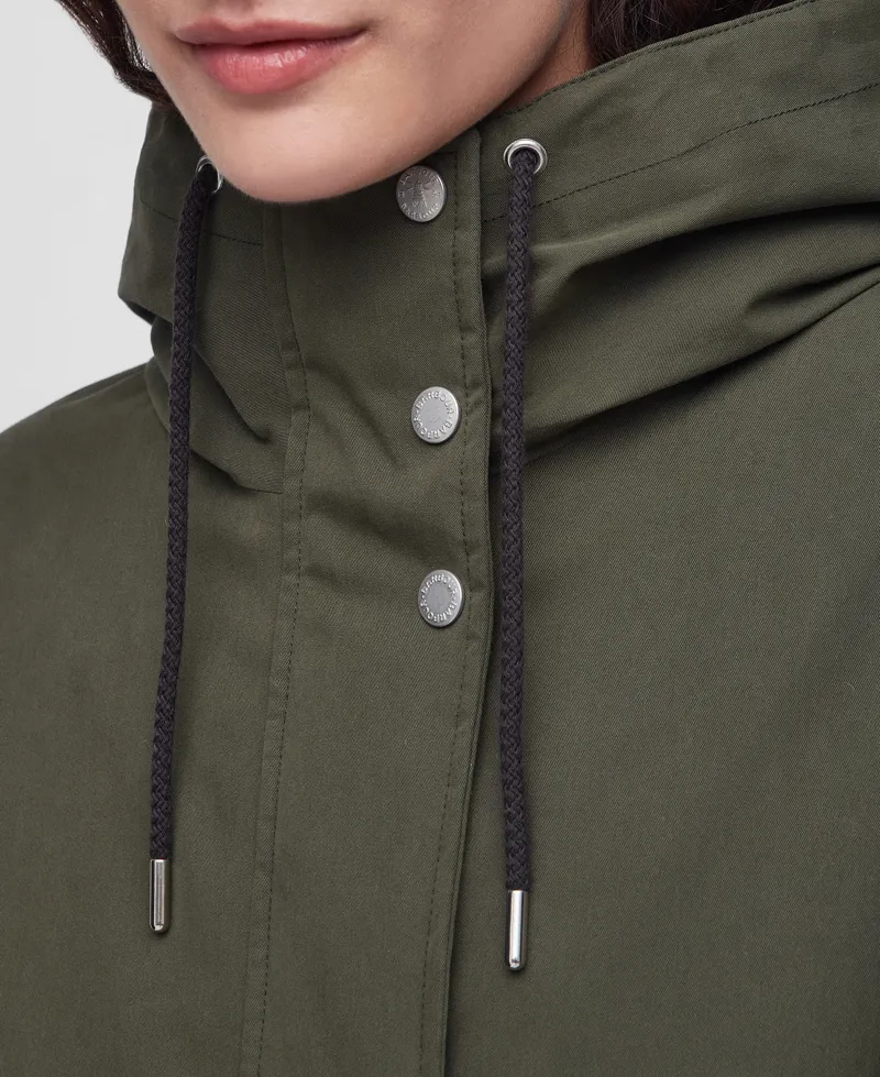 Barbour Shelburne Jacket in Olive-6