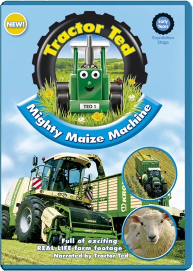 Tractor Ted Mighty Maize Machines DVD