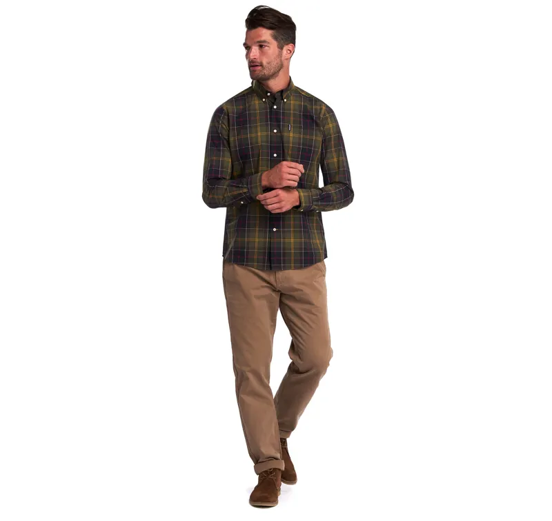 barbour tartan 7 tailored shirt