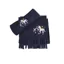 Little Unicorn Head Band and Scarf Set in Navy