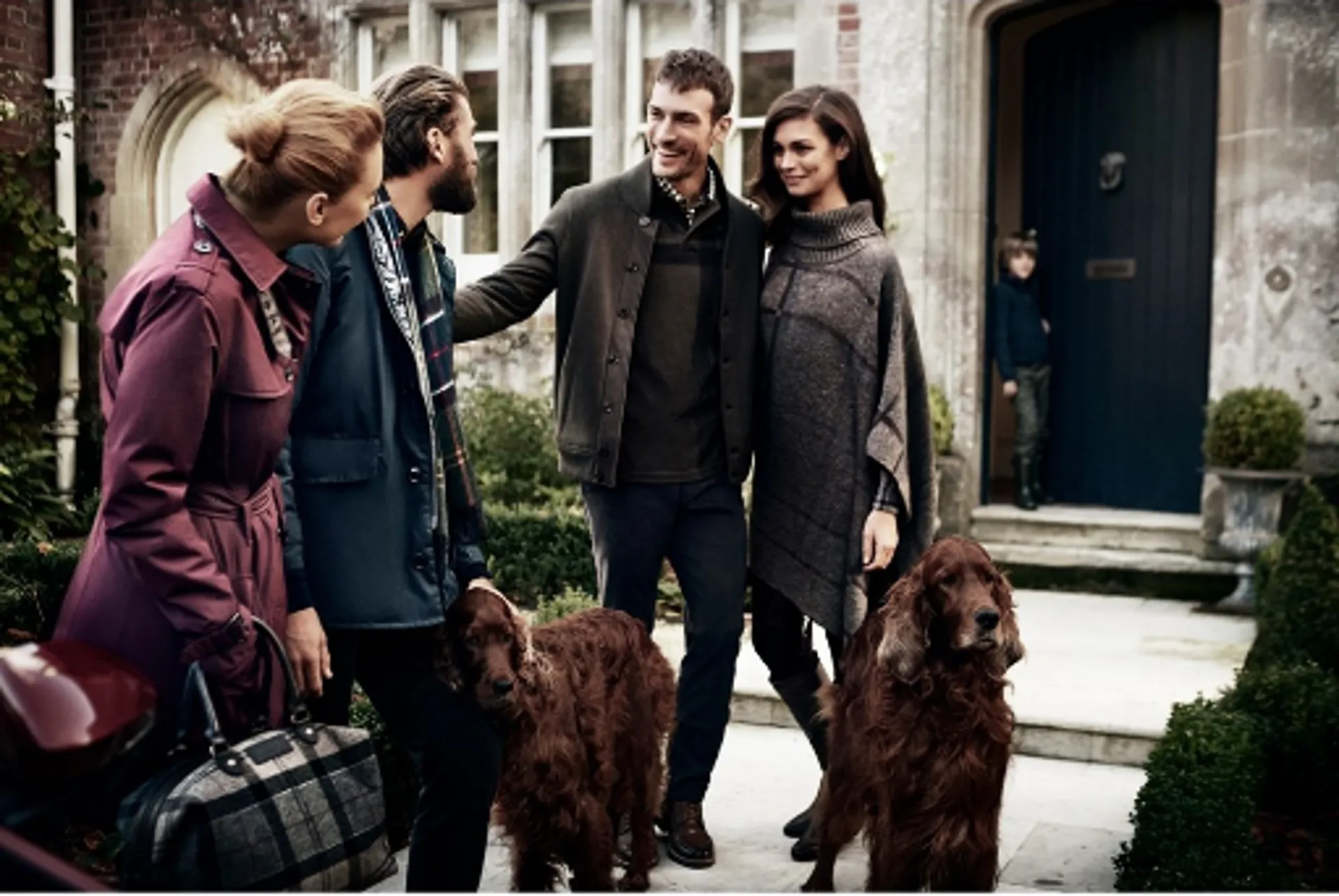 Barbour Nebit Cape in Mocha