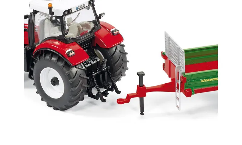 Siku 1:32 Strautmann Single-axle Manure Spreader-2