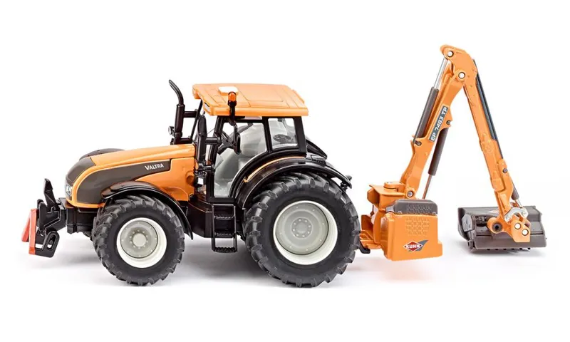 Siku 1:32 Valtra Tractor with Kuhn Embankment Mower