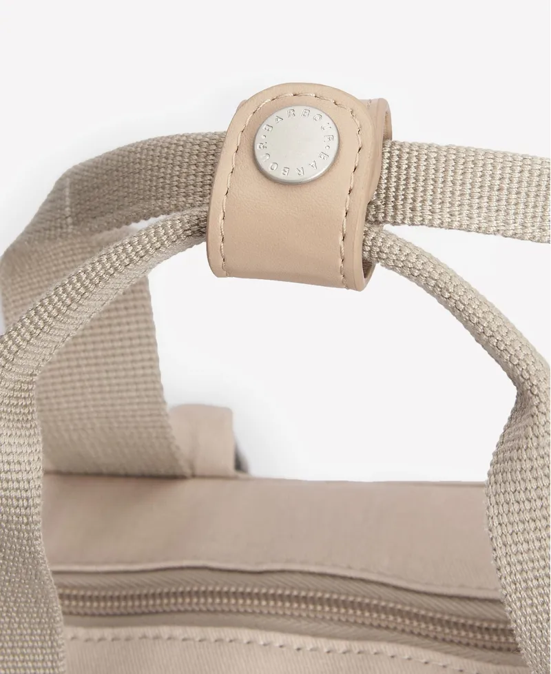 Barbour Olivia Backpack in Light Sand-4