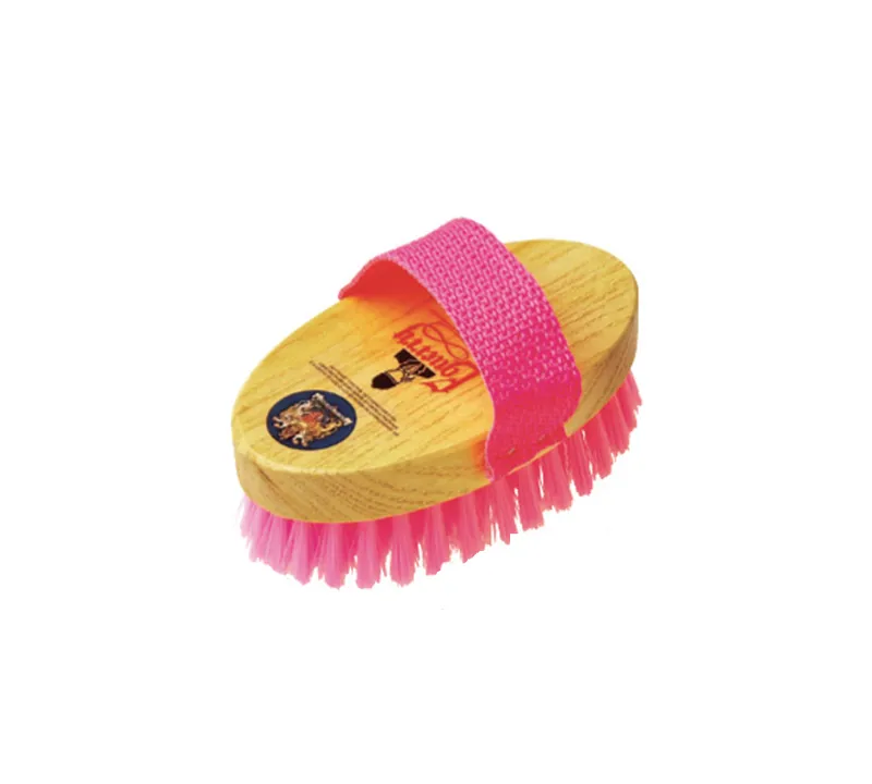 Vale Brothers Equerry Wooden Junior Body Brush in Pink