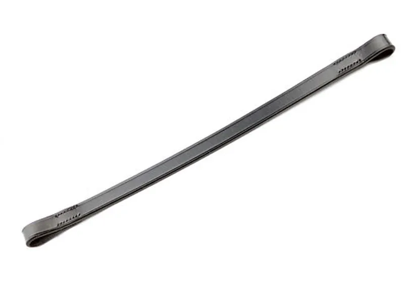 Dever Classic Plain Flat Leather Browband