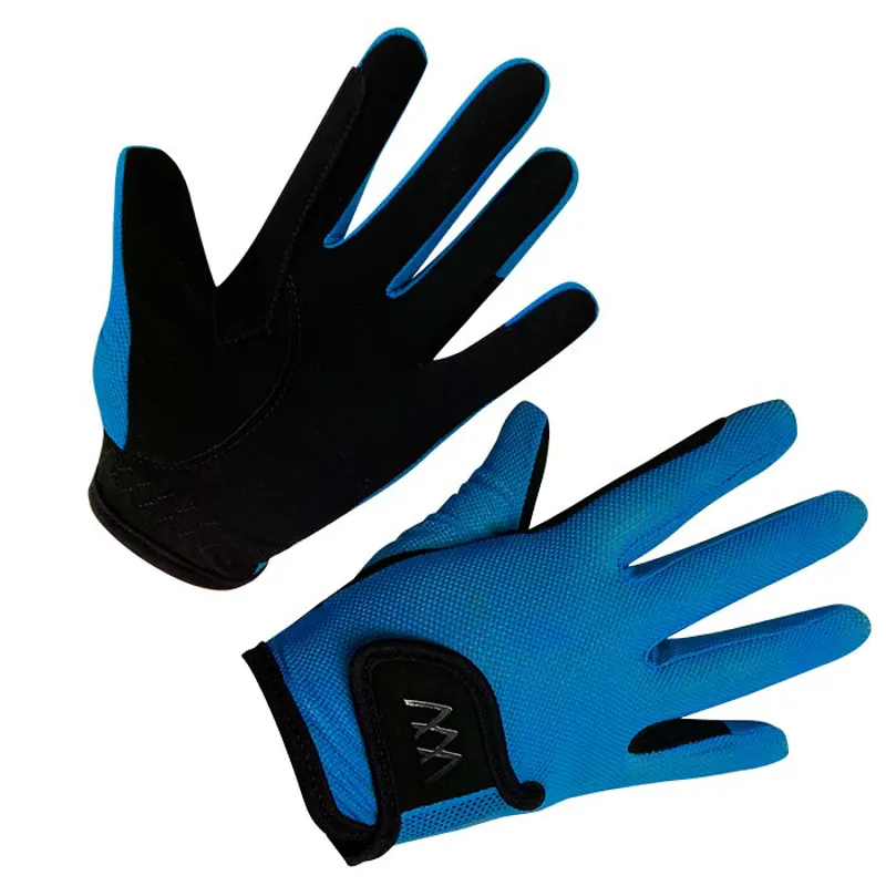 WoofWear Young Rider Pro Glove in Electric Blue