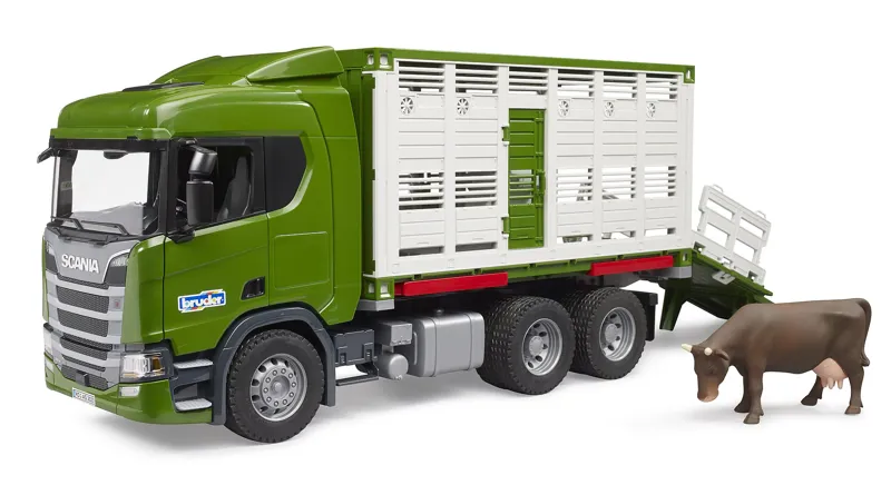 Bruder Scania Super 560R Cattle Transportation Truck 1:16