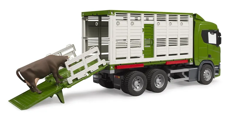 Bruder Scania Super 560R Cattle Transportation Truck 1:16-1