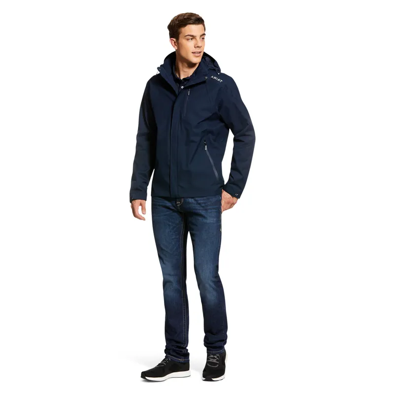 Ariat Mens Coastal H2O Jacket in Navy-5
