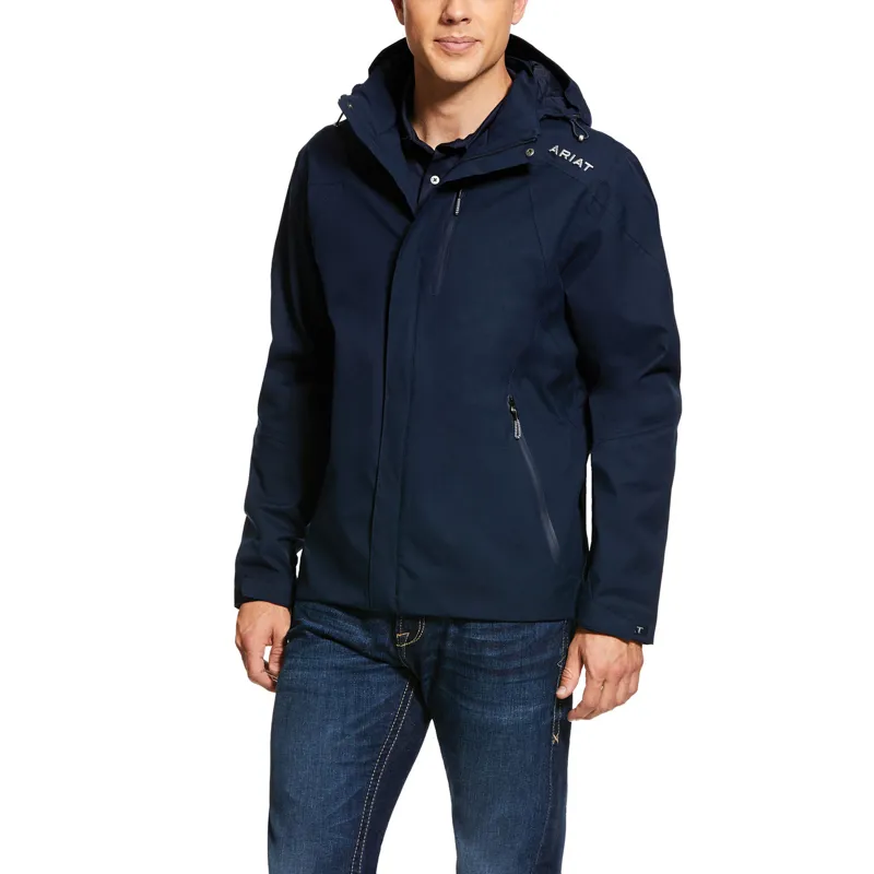 Ariat Mens Coastal H2O Jacket in Navy