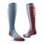 AriatTEK Winter Slimline Socks in Blue/Red