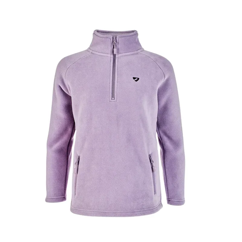 Aubrion Restore Half Zip Fleece - Young Rider MAUVE