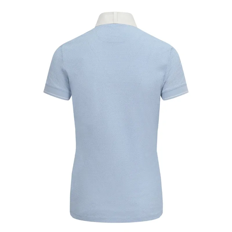 Equetech AirFusion Performance Hybrid Competition Shirt in Light Blue-1
