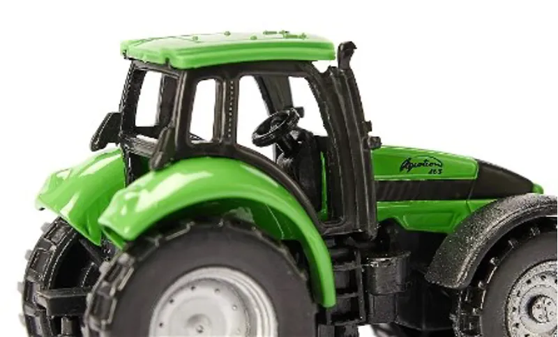Siku Deutz Fahr with Fortuna 4 Wheel Trailer-3