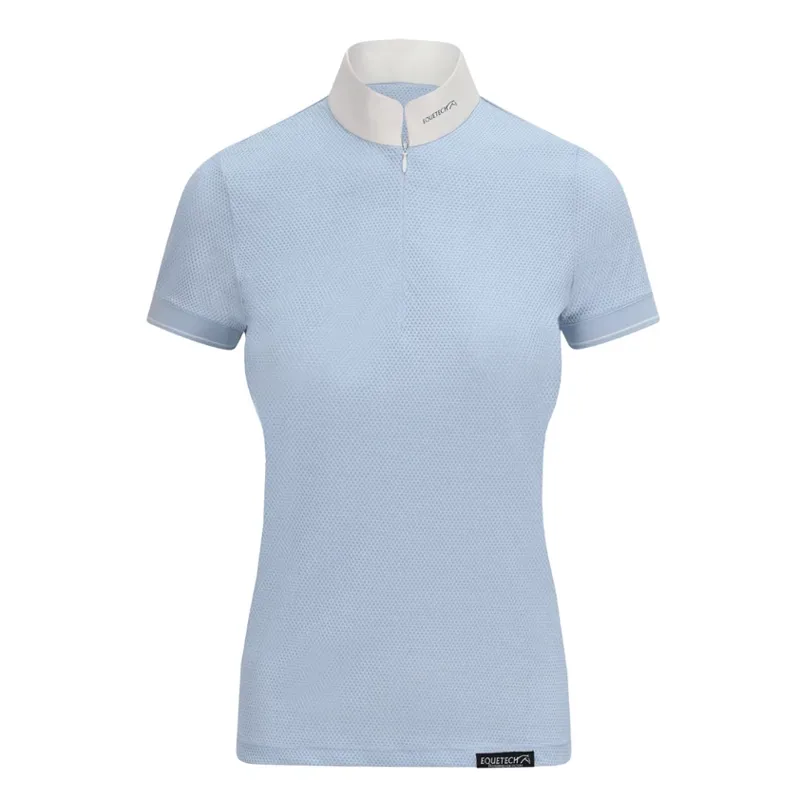 Equetech AirFusion Performance Hybrid Competition Shirt in Light Blue