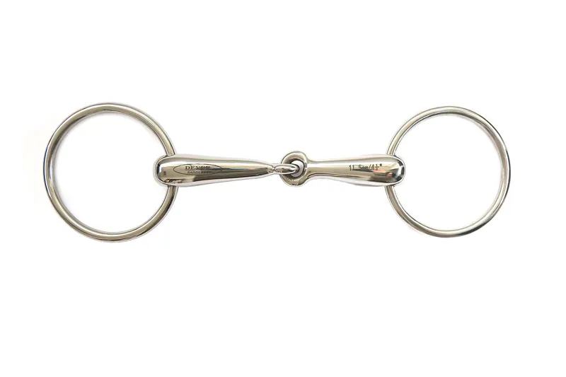 Dever Steel Hollow Mouth Jointed Snaffle