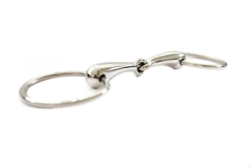 Dever Steel Hollow Mouth Jointed Snaffle-1