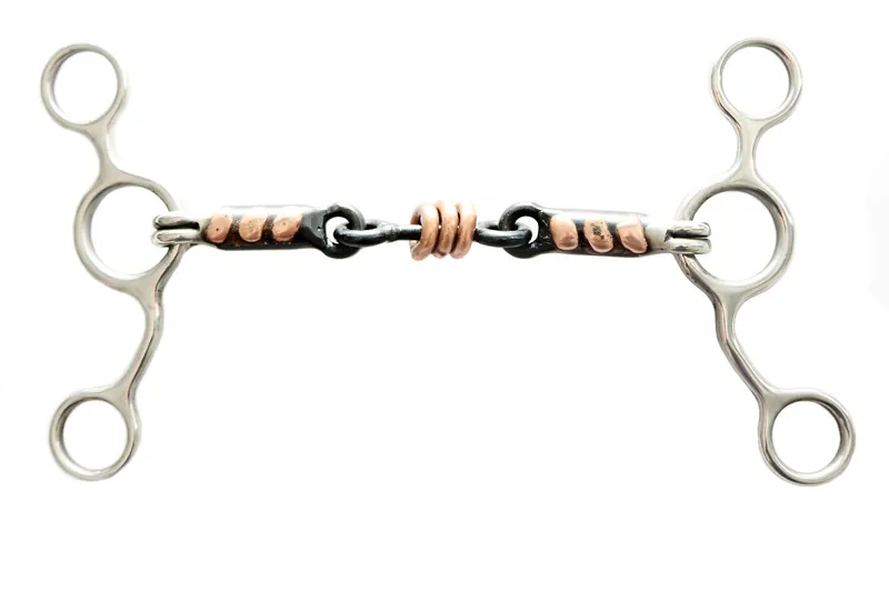 Dever Steel Tom Thumb with Black Sweet Iron Mouth and Copper Players