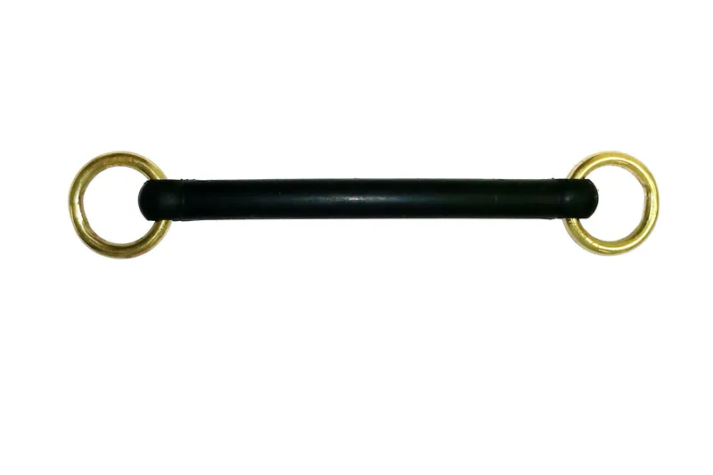 Dever Steel In Hand Rubber Bit