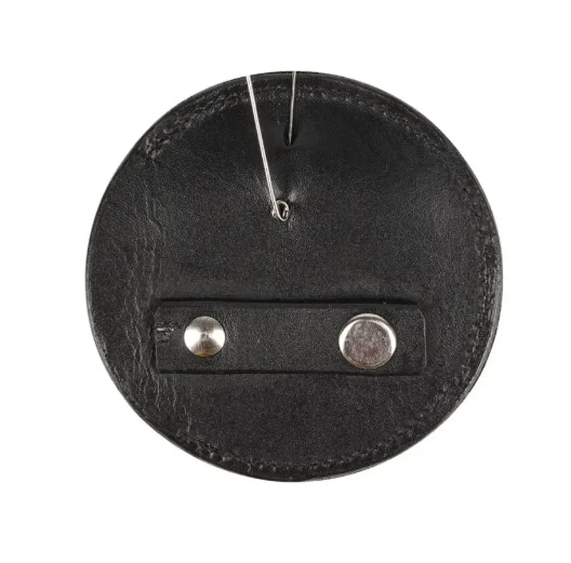 Hy Equestrian Black Circular Number Holder-1