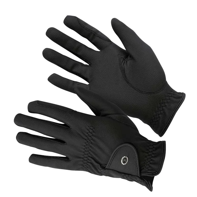KM Elite ProGrip Gloves in Black
