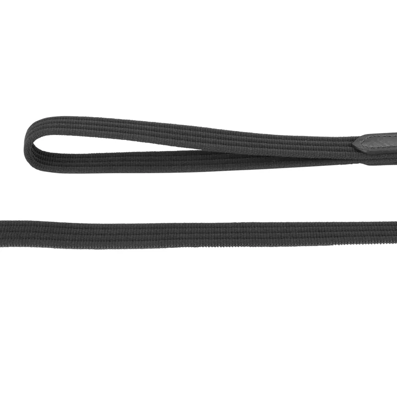Velociti GARA Cotton Web Draw/Running Reins in Black -1