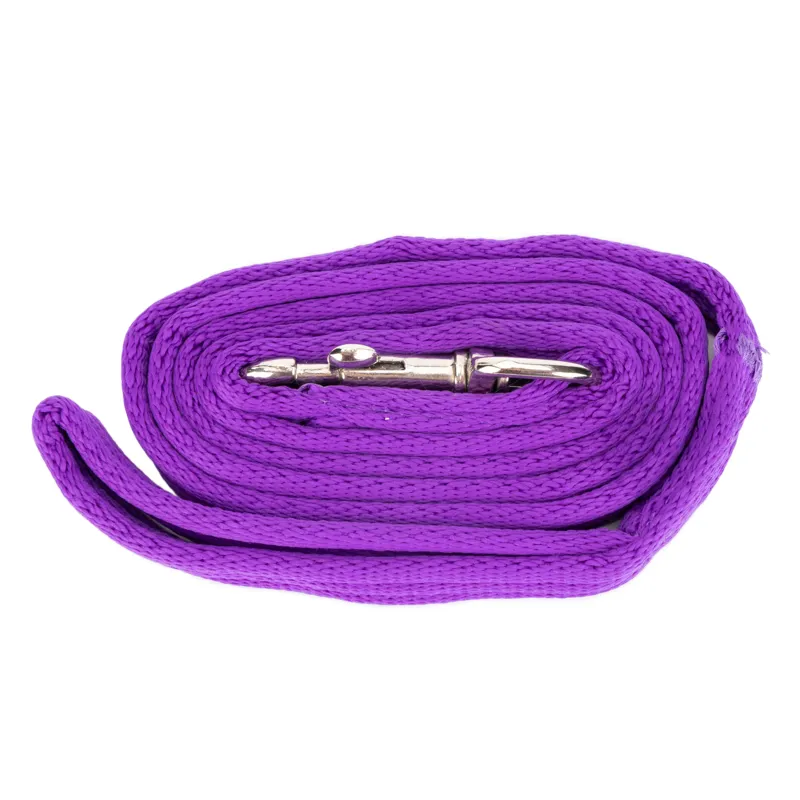 Arma Cushion Web Lead Rein in Purple 1.8m