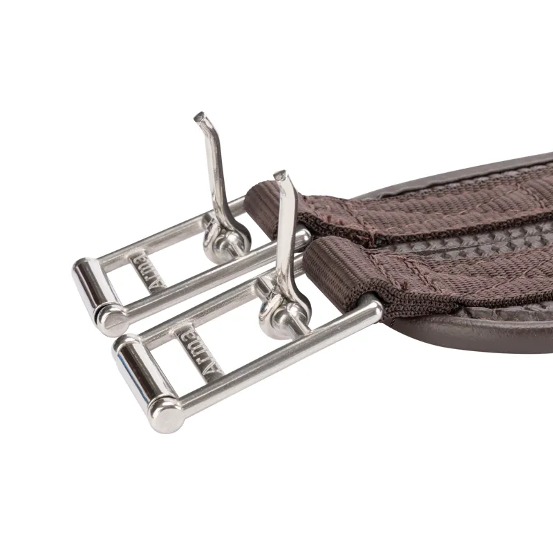 Arma Anti-Chafe Contour Girth with Elastic in Brown-4