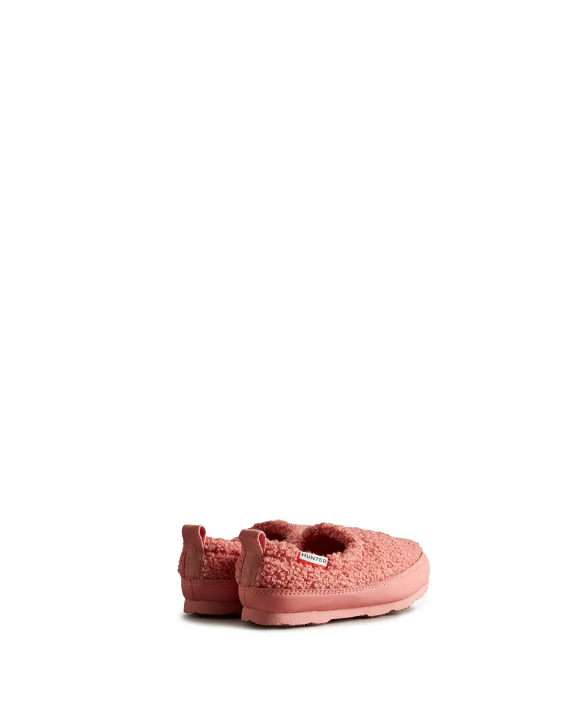 Children's sherpa slippers top