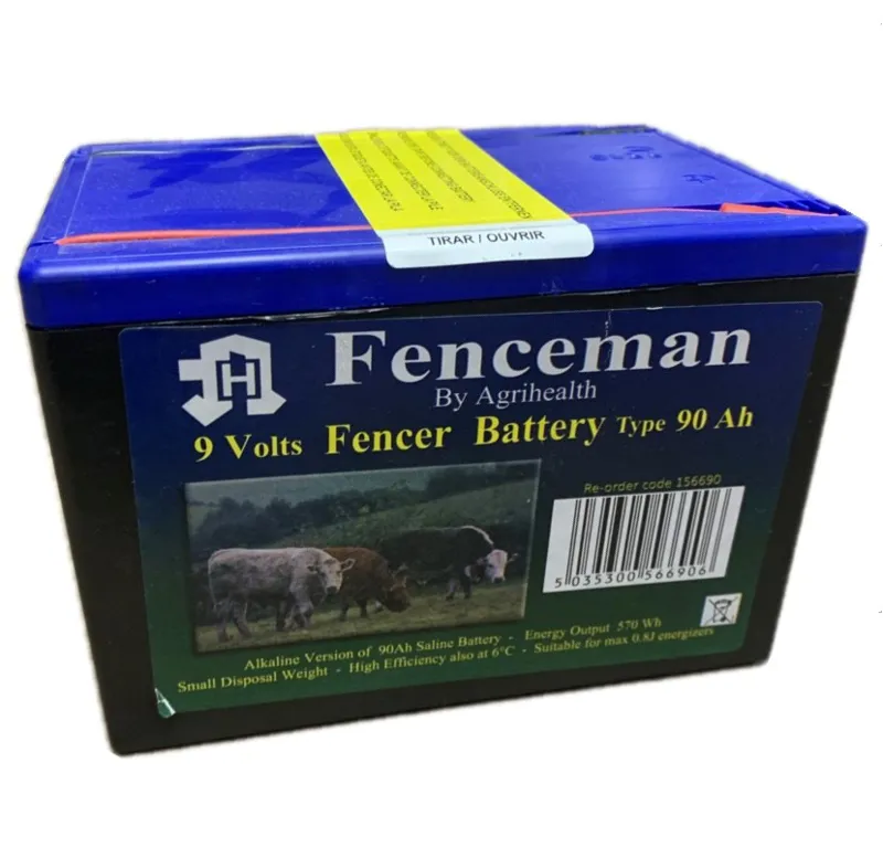 Fenceman Battery 9V 90Ah 