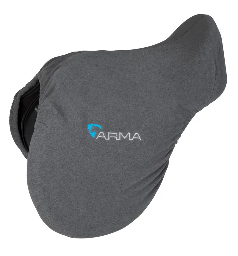 Arma Fleece Saddle Cover in Grey