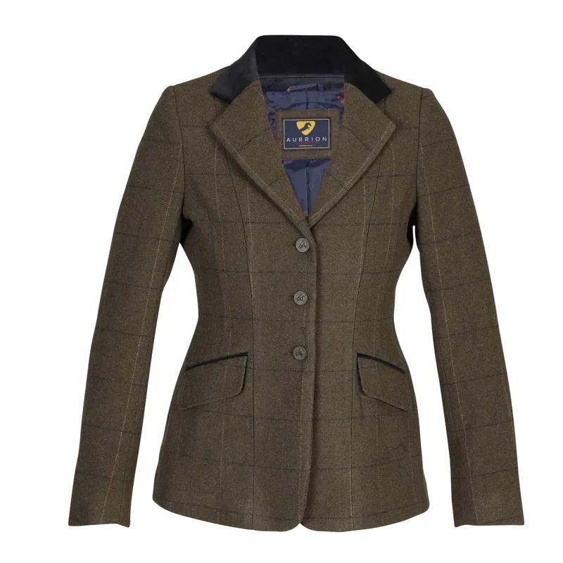 Aubrion Saratoga Jacket in Green Check-1