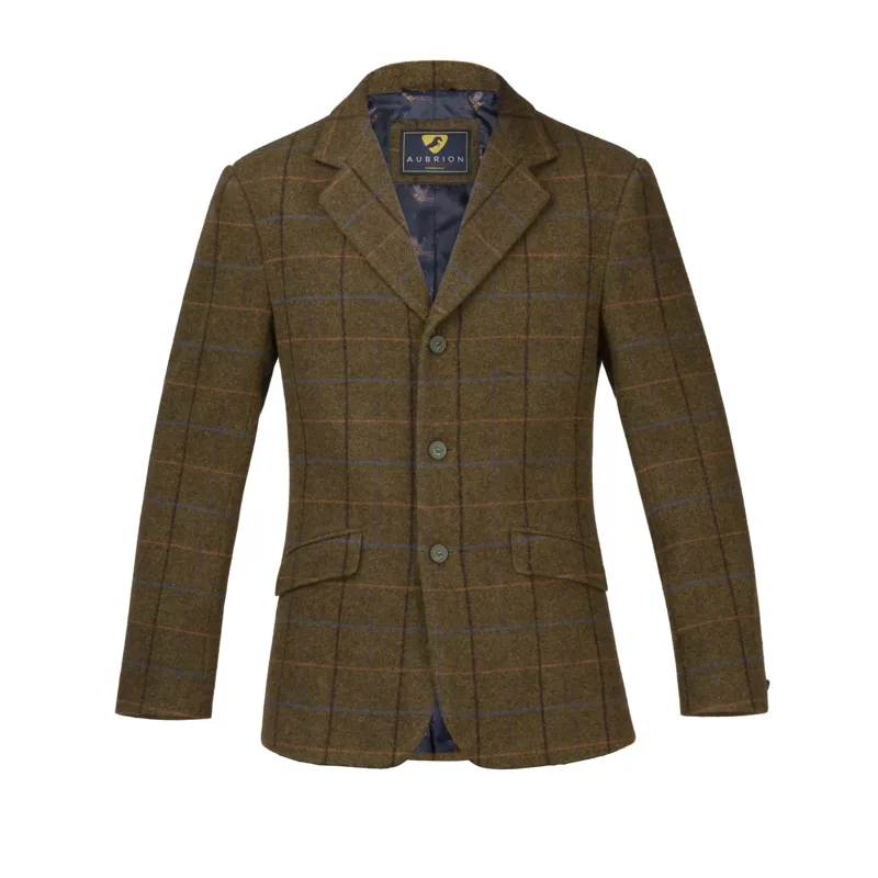 Aubrion Gent's Saratoga Jacket in Oak Brown Check
