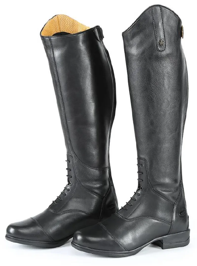 Moretta Gianna Riding Boots in Black Standard