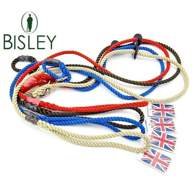 Bisley Deluxe 6mm Slip Lead in Natural-1