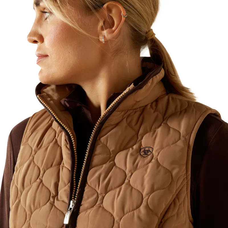 Ariat Ashley 2.0 Insulated Vest in Tigers Eye-1