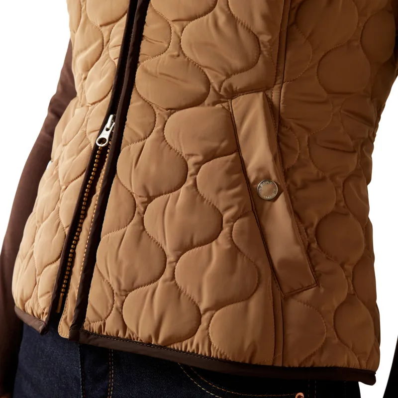 Ariat Ashley 2.0 Insulated Vest in Tigers Eye-4