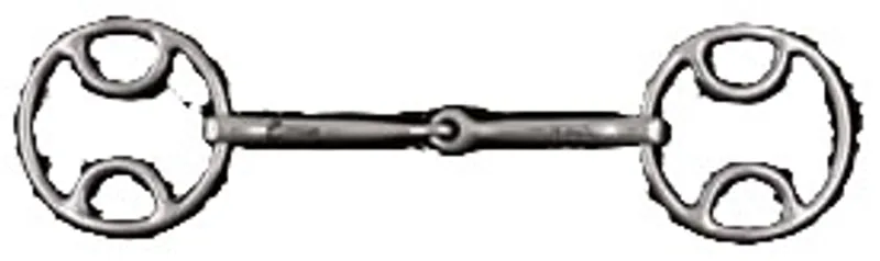 Eldonian Jeffries Loop Show Ring Bit