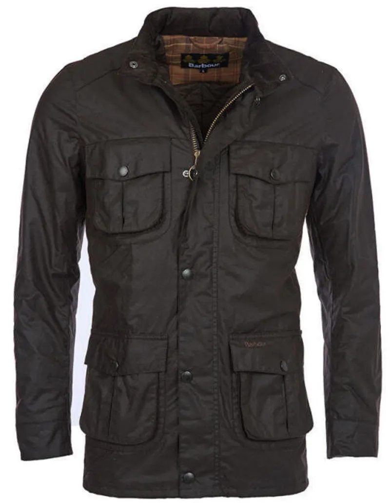 Barbour Corbridge Wax Jacket in Rustic-1